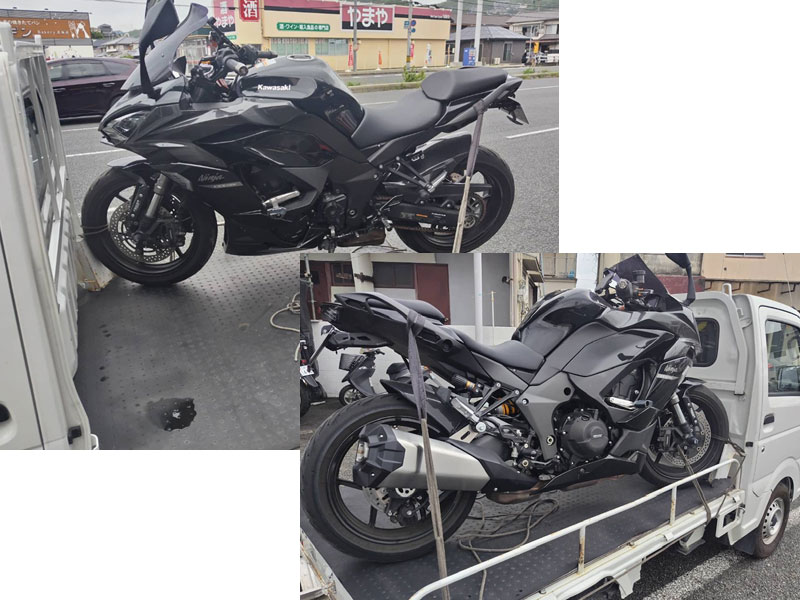 Kawasakiカワサキ【NINJA1000SX】バイク車検